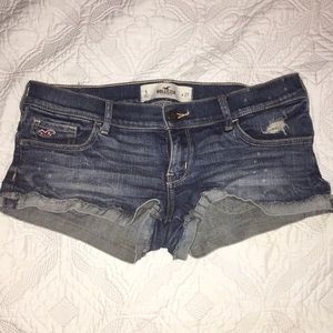 Hollister✨Short-shorts-dark wash